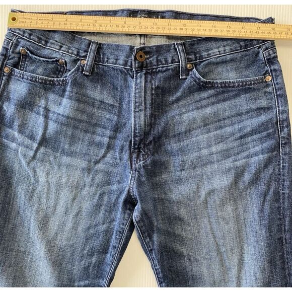 Lucky Brand VTG 361 Straight Mid Rise Blue Jeans Men's Size 36 x 32 - Picture 6 of 13